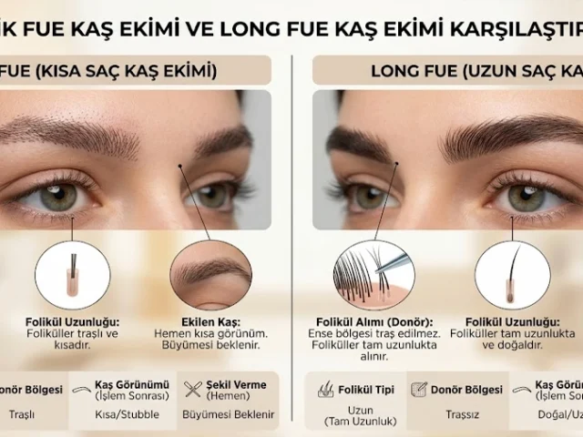 Klasik FUE ve Long FUE Farkları Nelerdir? Karşılaştırma